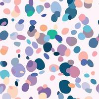 Random scattered shapes, colorful mosaic pattern, abstract stone texture, terrazzo inspired design vector