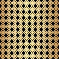 fondo de patrón de repetición sin costuras de oro geométrico, papel tapiz de oro. vector