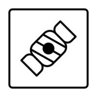 Candy Dualtone Icon. Social media sign icons. Vector illustration isolated for graphic and web design.