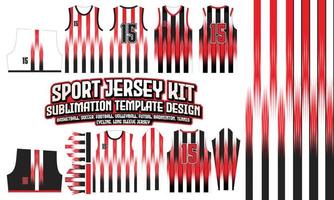 sport Jersey Apparel Sport Wear Sublimation pattern Design 275 for Soccer Football E-sport Basketball volleyball Badminton Futsal t-shirt vector
