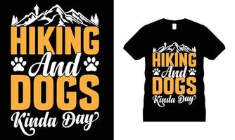 Hiking Mountain Motivational T-shirt Design vector. Use for T-Shirt, mugs, stickers, etc. vector