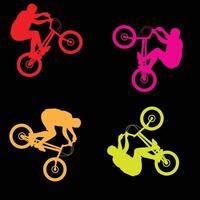 Bicycle icon. Bicycle race symbol. Cycling race flat icon. Cyclist sign. Road Cyclist Silhouette. sports logo vector