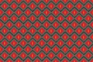 Abstract ikat  background  seamless pattern for textile design, wallpaper, surface textures vector