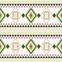 Geometric ethnic pattern with square triangle diagonal abstract ornament design for clothing fabric textile printing, handcraft, embroidery, carpet, curtain, batik, wallpaper wrapping, vector seamless
