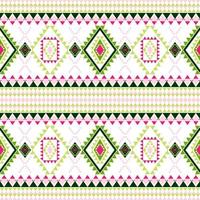 Geometric ethnic pattern with square triangle diagonal abstract ornament design for clothing fabric textile printing, handcraft, embroidery, carpet, curtain, batik, wallpaper wrapping, vector seamless