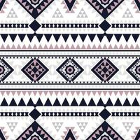 Geometric ethnic pattern with square triangle diagonal abstract ornament design for clothing fabric textile printing, handcraft, embroidery, carpet, curtain, batik, wallpaper wrapping, vector seamless
