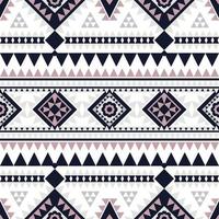 Geometric ethnic pattern with square triangle diagonal abstract ornament design for clothing fabric textile printing, handcraft, embroidery, carpet, curtain, batik, wallpaper wrapping, vector seamless