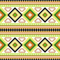 Geometric ethnic pattern with square triangle diagonal abstract ornament design for clothing fabric textile printing, handcraft, embroidery, carpet, curtain, batik, wallpaper wrapping, vector seamless