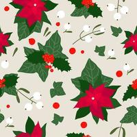 papel de regalo de navidad. fondo transparente de año nuevo. papel digital de navidad. estampado textil de año nuevo vector