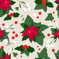 papel de regalo de navidad. fondo transparente de año nuevo. papel digital de navidad. estampado textil de año nuevo vector