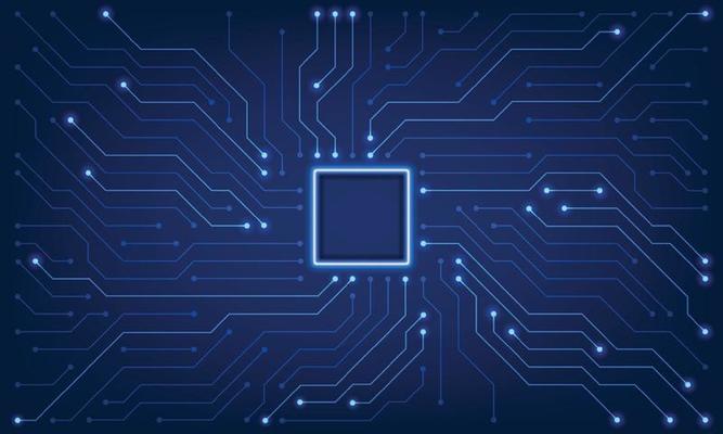 Circuit board. Technology background. Central Computer Processors CPU concept. Motherboard digital chip.