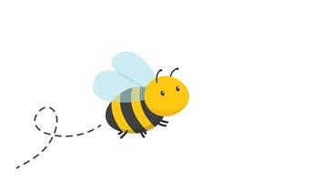 Bee character design. Bee and Honey drop icon. vector