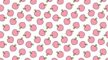 Peach vector. Peach pattern wallpaper. background. vector