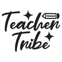 Teacher SVG T-Shirt Design, Vector file.