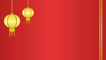 chinese new year template background with lantern. lunar template background. oriental background. vector illustration.