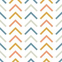 Geometric chevron vector pattern, colorful abstract background