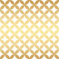 Geometric background vector, gold pattern background, gold wallpaper. vector