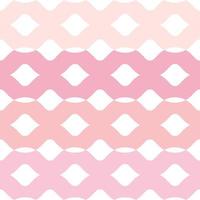 Pink geometric vector pattern, abstract repeat background