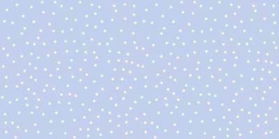 Pastel blue abstract pattern, random dots vector background,
