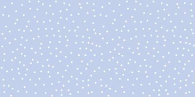 Pastel blue abstract pattern, random dots vector background,