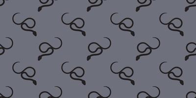 Snake repeat pattern design, vector background