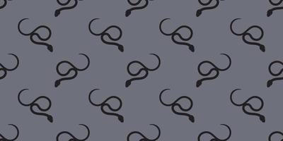 Snake repeat pattern design, vector background