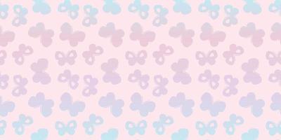 Vector butterfly seamless repeat pattern wallpaper, background with butterflies