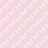 Butterfly seamless repeat pattern background vector