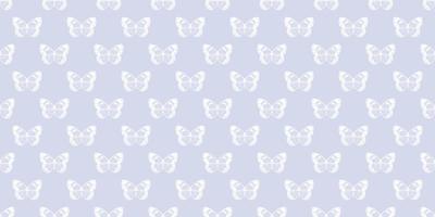 Butterfly seamless repeat pattern background vector