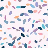 Random scattered shapes, colorful mosaic pattern, abstract stone texture, terrazzo inspired design vector