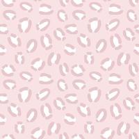 Pink pastel cheetah background, animal print pattern, repeat. vector