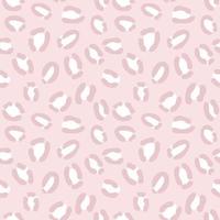 Pink pastel cheetah background, animal print pattern, repeat. vector