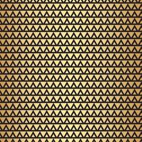 Geometric gold seamless repeat pattern background, gold and black wallpaper. vector