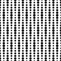 Black and white geometric abstract pattern, elegant vector background