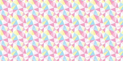 Triangles geometric seamless repeat pattern background design. vector