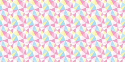 Triangles geometric seamless repeat pattern background design. vector