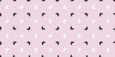 Butterfly repeat pattern vector background.