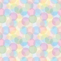 Colorful circles vector pattern, background with dots