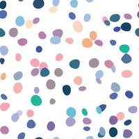 Random scattered shapes, colorful mosaic pattern, abstract stone texture, terrazzo inspired design vector