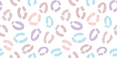 colorful cheetah background, repeat pattern, animal print vector