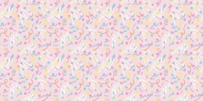 Colorful abstract seamless repeat pattern background vector