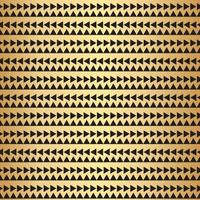 Geometric triangle gold seamless repeat pattern background, gold and black wallpaper. vector