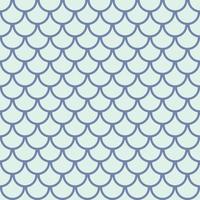 Blue geometric seamless repeat vector pattern,