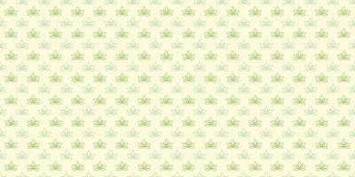 Green lotus seamless repeat pattern background vector. vector