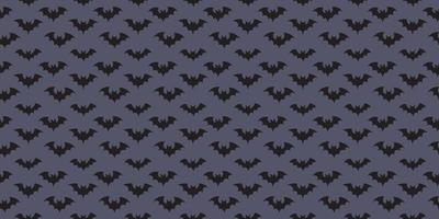 Halloween bats  seamless repeat pattern vector background