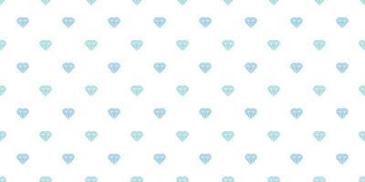 Blue diamonds seamless repeat pattern vector background
