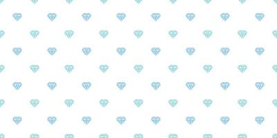 Blue diamonds seamless repeat pattern vector background