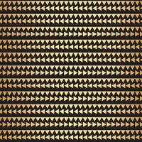 fondo de patrón de repetición sin costuras de oro geométrico, papel tapiz dorado y negro. vector
