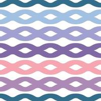 Colorful horizontal stripes geometric vector pattern, abstract repeat background