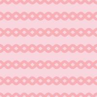 Pastel pink horizontal stripe print, geometric vector pattern, abstract repeat